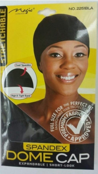 Magic Collection Spandex Dome Cap - 2251BLA