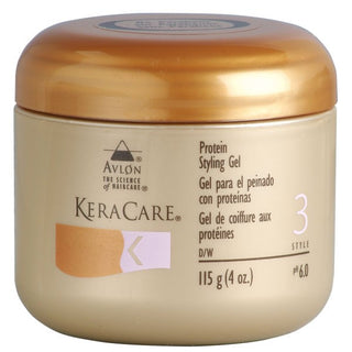 KeraCare Protein Styling Gel 115g/4oz