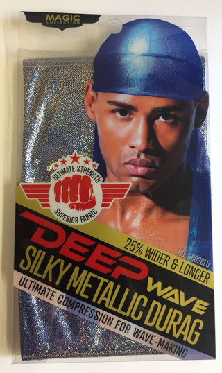 MAGIC COLLECTION DEEP WAVE SILKY METALLIC DU-RAG