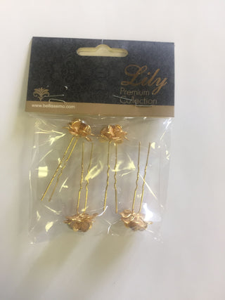 LILLY PEMIUM COLLECTION FLOWER HAIR PIN