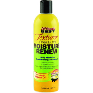 AFRICA'S BEST TEXTURES SHEA BUTTER MOISTURE RENEW DEEP MOISTURE CONDITIONING TREATMENT 355ML/12OZ