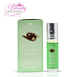 Choco Musk Pistachio Perfume Oil by Al-Rehab 6ml- Sweet Nutty Vanilla Unisex Scent
