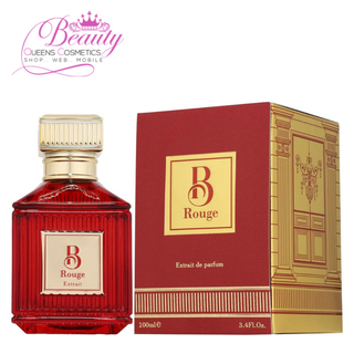 B Rouge Extrait EDP 100ml by Fragrance World- Luxurious Unisex Amber Woody Perfume