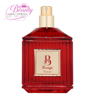 B Rouge Extrait EDP 100ml by Fragrance World- Luxurious Unisex Amber Woody Perfume