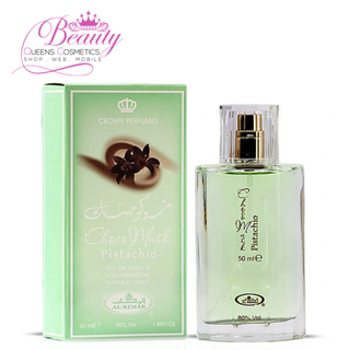 Choco Musk Pistachio EDP by Al Rehab  50ml– Sweet Nutty Unisex Perfume