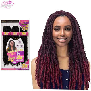 Cherish Pre-Looped Crochet Hair - BUTTERFLY LOCS 3 X 14”