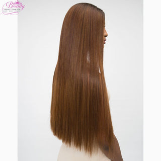 Janet Collection Extended Part Deep Swiss Lace Front Wig - LEAH
