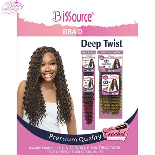 Blissource Braid Synthetic Braid - DEEP TWIST 22"