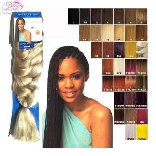 Impression Plaits Syn Braid 86" - SUPER BRAID BULK