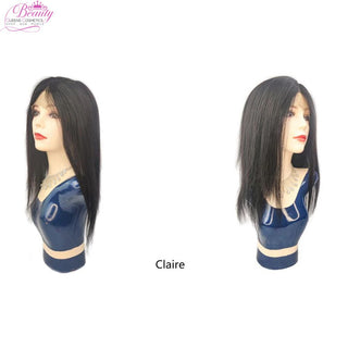 Wignus 100% Unprocessed Brazilian Swiss Lace Parting Wig - CLAIRE