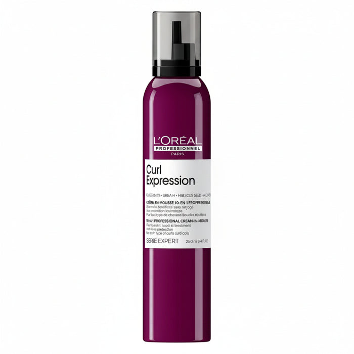 L'Oréal Professionnel Curl Expression 10 in 1 Cream-in-Mousse 235g for curl definition and frizz control