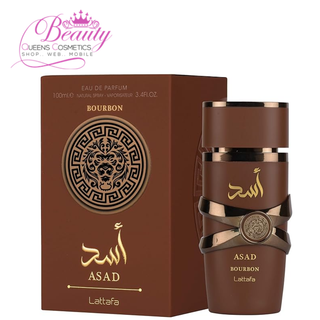 Lattafa Asad Bourbon Eau de Parfum– 100ml  Warm, Spicy & Sophisticated Unisex Perfume