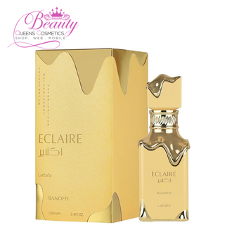 Lattafa Éclaire Banoffi Eau de Parfum – 100ml,  Sweet, Fruity & Gourmand Perfume for Women