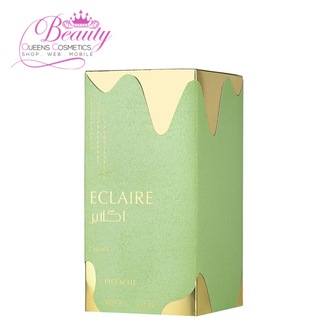 Lattafa Éclaire Pistache Eau de Parfum – 100ml , Creamy, Nutty & Sweet Gourmand Perfume for Women