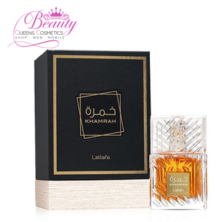 Lattafa Khamrah Eau de Parfum 100ml-  Warm Spicy Vanilla & Amber Unisex Fragrance