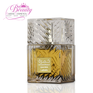 Lattafa Khamrah Qahwa Eau de Parfum 100ml- Coffee, Vanilla & Spicy Unisex Fragrance