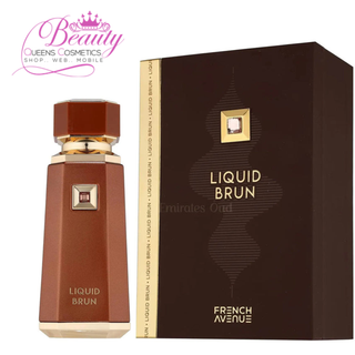 Liquid Brun Eau de Parfum– 100ml  Woody, Spicy & Vanilla Long-Lasting Men’s Perfume