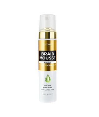 Tyche Biotin Braid Mousse With Tea Tree Oil-250ml/8.45 fl.oz