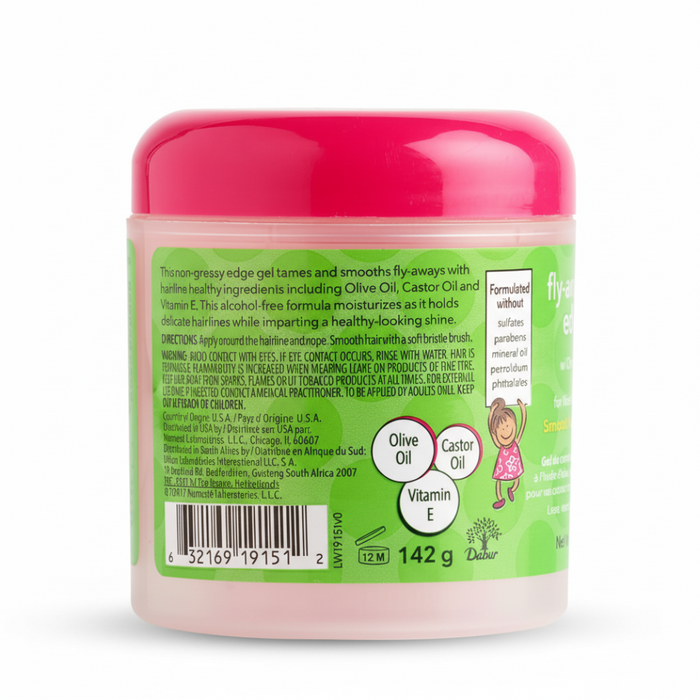 ors olive oil girls edge gel 142g for smoothing flyaways and controlling edges with shine