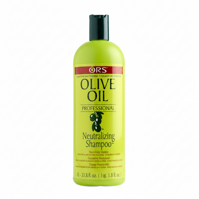 ors olive oil neutralizing shampoo 1l for cleansing nourishing soft shiny healthy hair