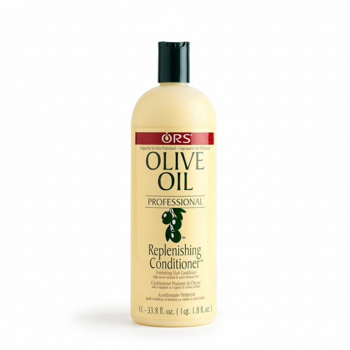 ors olive oil replenishing conditioner 1l for hydrating detangling soft smooth shiny hair