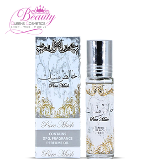 Pure Musk Perfume Oil by Ard Al Zaafaran 10ml–  Soft Musky Unisex Fragrance