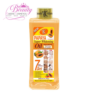 Veet Gold Papaya Super Whitening Oil 200ml – 7 Days