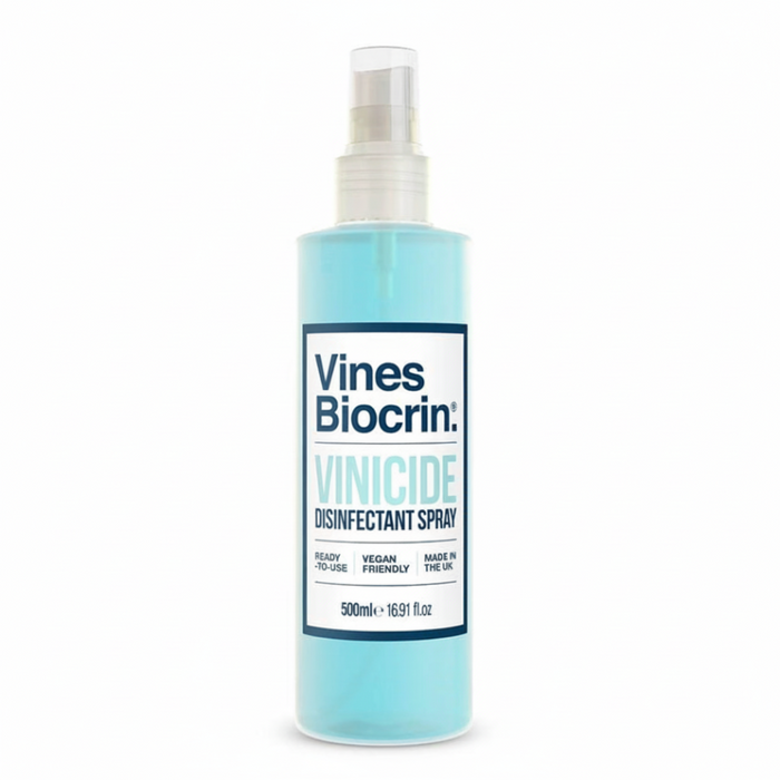 vines biocrin vinicide disinfectant spray 500ml surface cleaner hygiene spray salon disinfectant