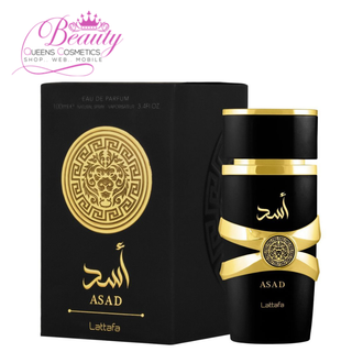 Lattafa Asad Eau de Parfum – 100ml  Amber, Woody & Spicy Men’s Fragrance