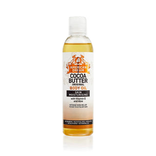 American Dream Skin Nourishing Cocoa Butter Body Oil Original -200ml/6.76 fl.oz