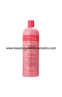 Luster's pink conditioning...