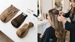 Best Hair Extensions UK | Human & Synthetic Hair Guide for Natural Look