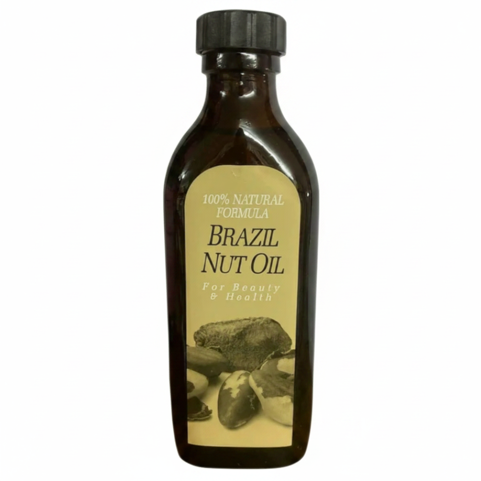 100% natural formula brazil nut oil 150ml hair skin nourishing hydrating lightweight oil treatment