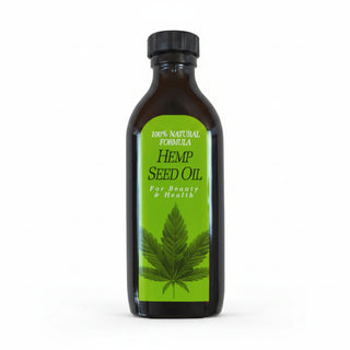 100% natural formula hemp seed oil 150ml hair skin hydrating nourishing lightweight oil treatment