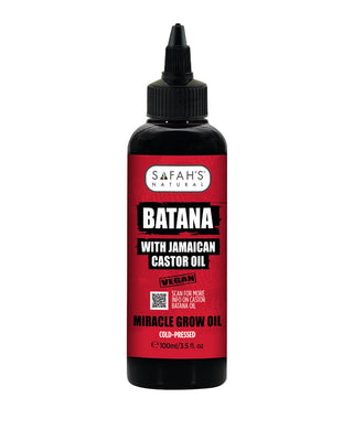 SAFAH'S Naturals Batana with Jamaican castor oil  Miracle Grow oil