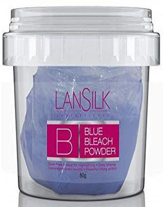 Lansilk Blue Bleach Powder 80g