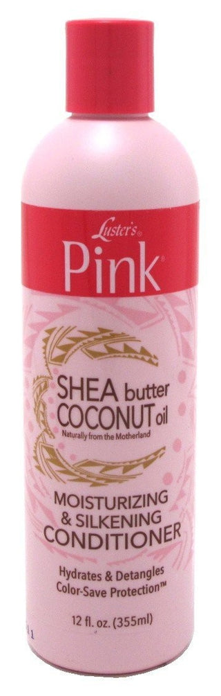 Luster's pink shea butter coconut oil moisturizing & sikening conditioner 355ml/12oz