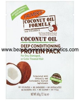 Palmer's Coconut Oil Formula Coconut Oil Deep Conditioning Protein Pack 60g/2.1oz