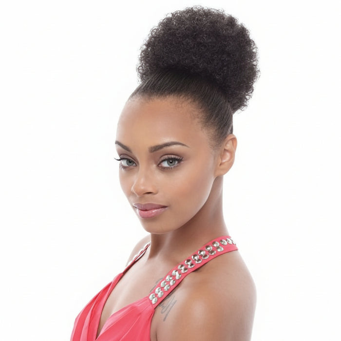 Janet Collection Synthetic Puff Ponytail - Afro Kid String Drawstring