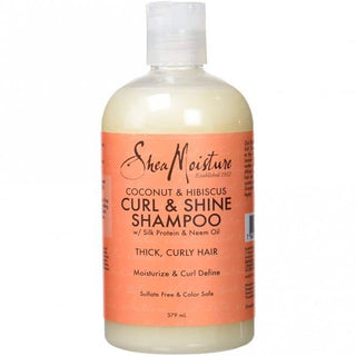 Shea Moisture Coconut & Hibiscus Curl & Shine Shampoo 379ml