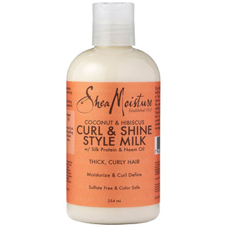 Shea Moisture Coconut & Hibiscus Curl & Shine Style Milk 254ml
