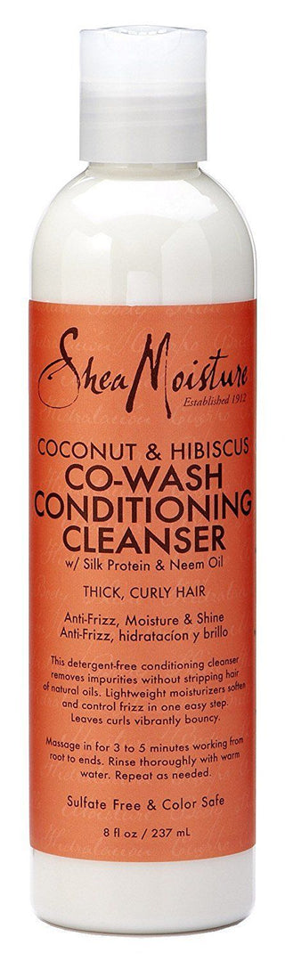 Shea Moisture Coconut & Hibiscus Co-Wash Conditioning Cleanser 8oz/237ml