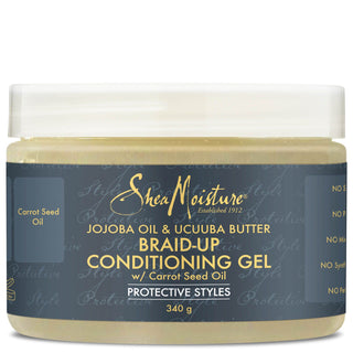 Shea Moisture Jojoba Oil & Ucuuba Butter Braid-Up Conditioning Gel 340g