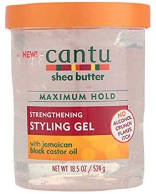 Cantu Strengthening Styling Gel with Jamaican Black Castor Oil 18.5oz/ 524g