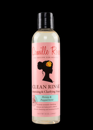 Camille Rose Clean Rinse Moisturising & Clarifying Shampoo 8oz.