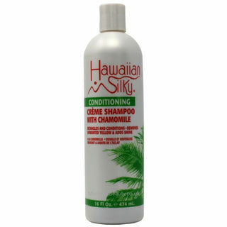 Hawaiian Silky Conditioning Creme Shampoo With Chamomile 16oz/474ml