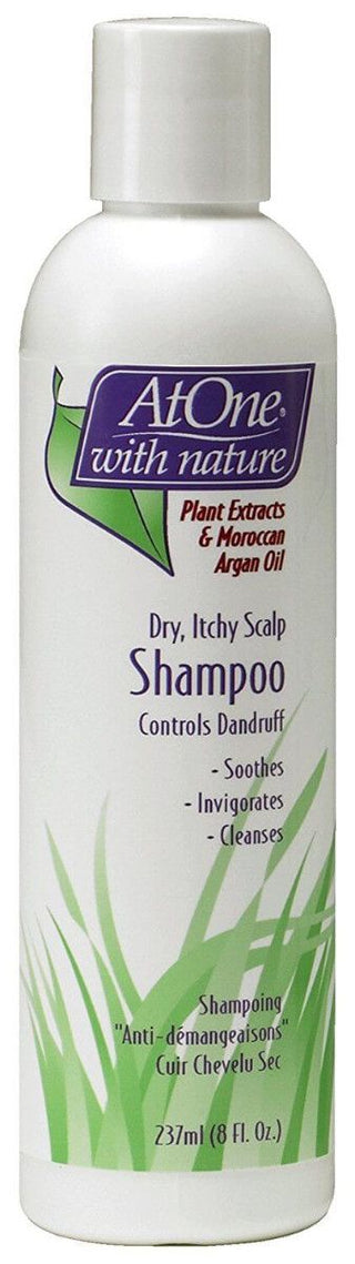 AtOne plant extract & moroccan argan oil dry itchy scalp shampoo 237ml/8oz