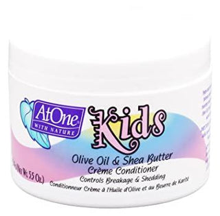 AtOne Kids Olive Oil & Shea Butter Creme Conditioner 154g/5.5oz
