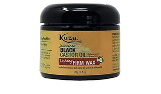 Kuza Jamaican Black Castor Oil Locking Firm Wax 170g/6oz
