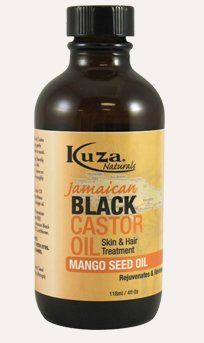 Kuza Jamaican Black Castor Oil Mango Seed Oil 118g/4oz